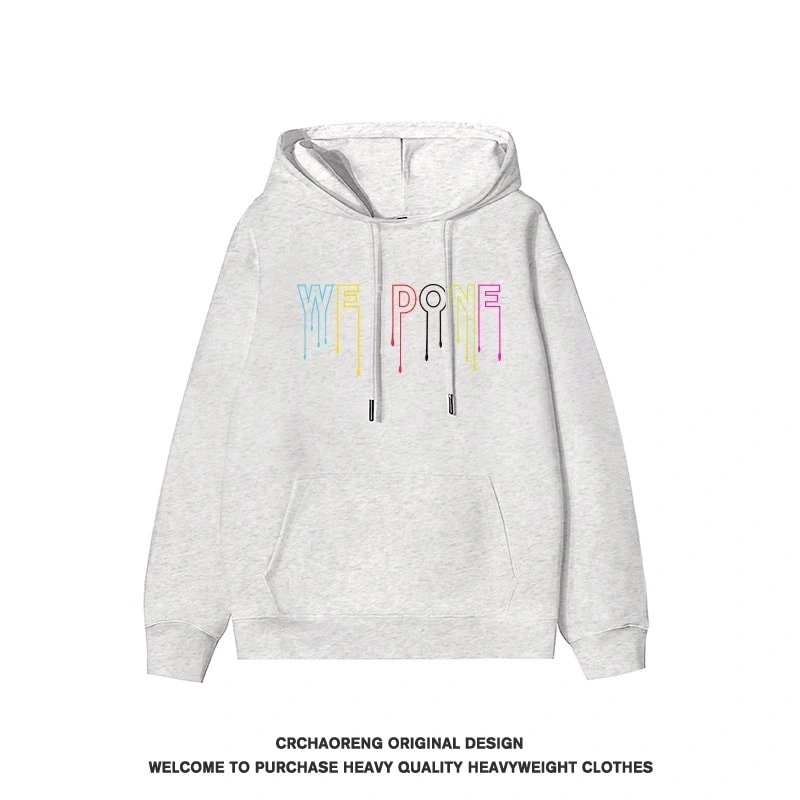 We11done Konne 2024 New Fleece Thick Jacket Stiff Hoodie Men Style 4