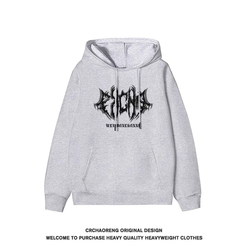 We11done Konne 2024 New Hoodie Men High Street Casual Loose Hooded Jacket Style 3