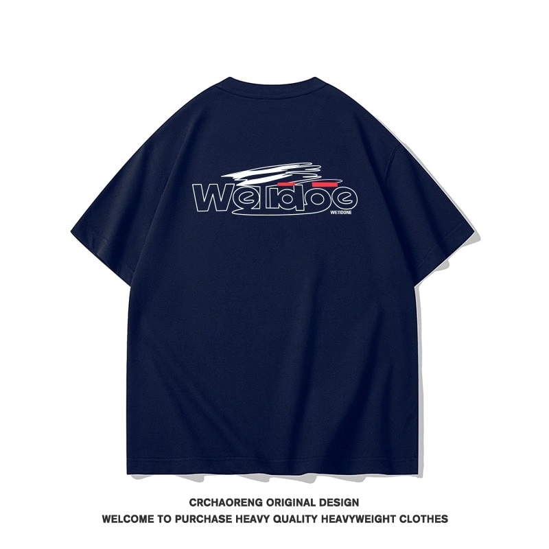 We11done Konne Casual Loose Simple Versatile Top Short SleeveCrew Neck T-Shirt Men Style 2