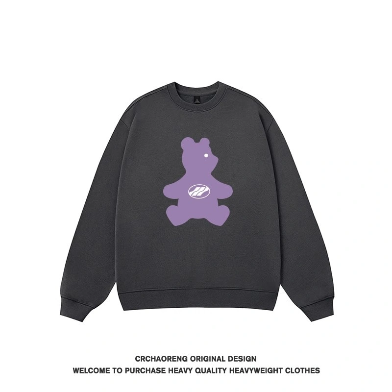 We11done Konne Genuine Trend Brand Crew Neck Sweatshirt Men High Street No Hood Long Sleeve Top Style 2