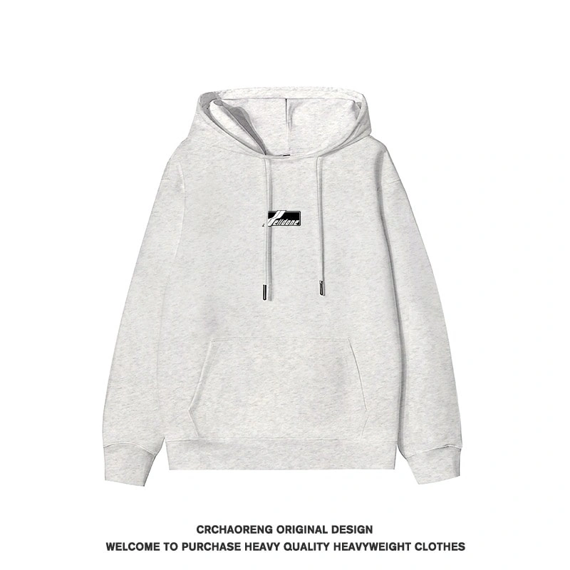 We11done Konne High Street Loose Pullover Long Sleeve Trendy Casual Jacket Retro Hoodie Men Style 4