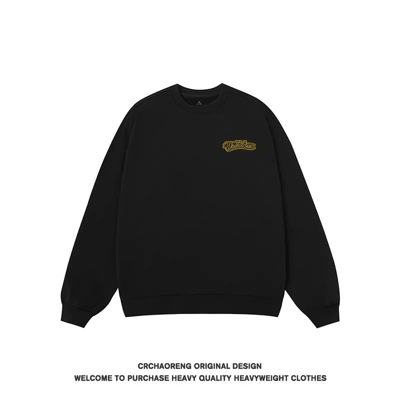 We11done Konne Hoodie Men 2024 Autumn Stiffweight High Street Top Jacket