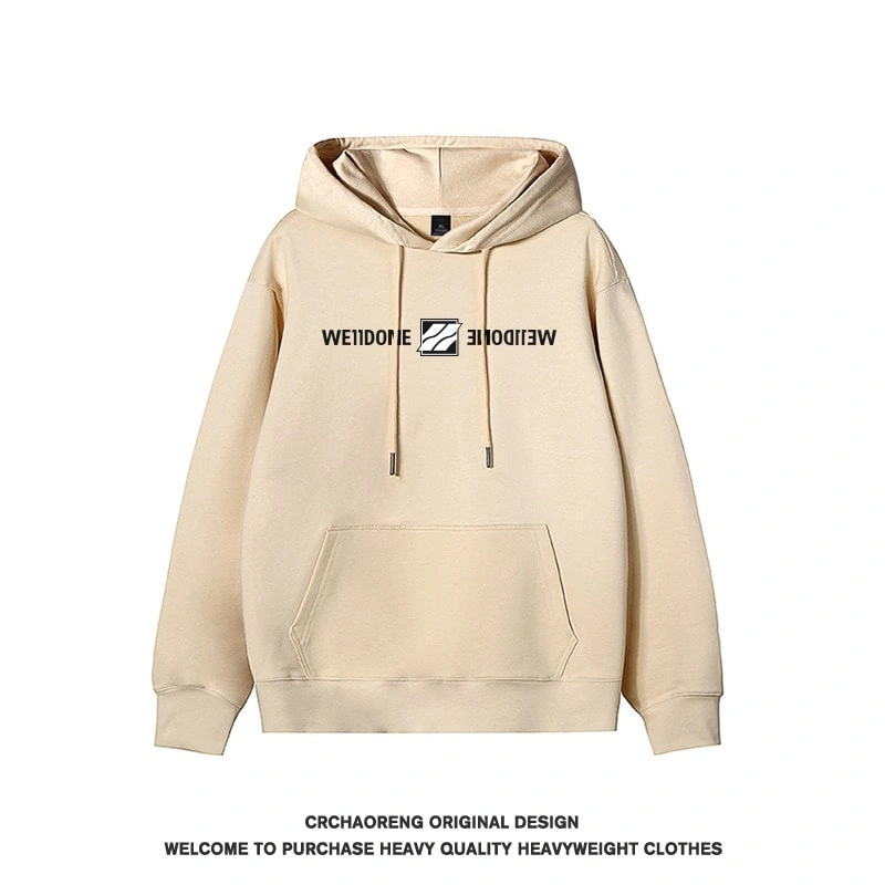 We11done Konne Hoodie Men 2024 New Fleece Thick High Street Trend Jacket Style 5