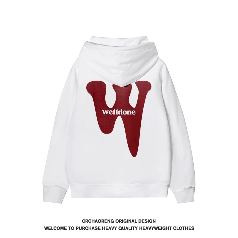 We11done Konne Hoodie Men 2024 New Retro Versatile Jacket Style 4