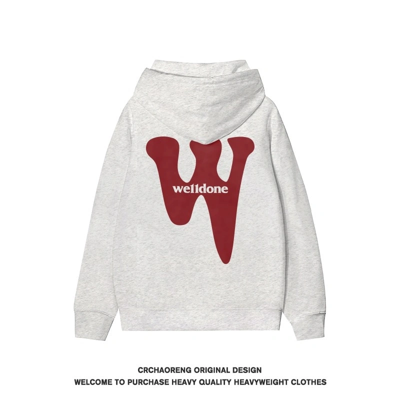 We11done Konne Hoodie Men 2024 New Retro Versatile Jacket Style 6