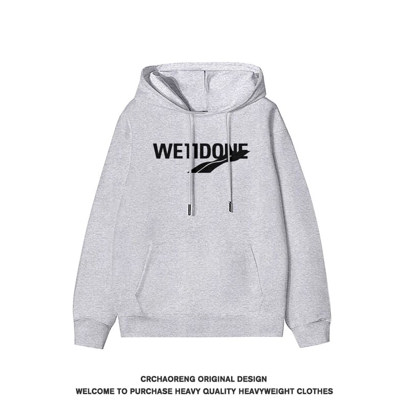 We11done Konne Hoodie Men 2024 New Stiff Retro Hooded Jacket Style 3