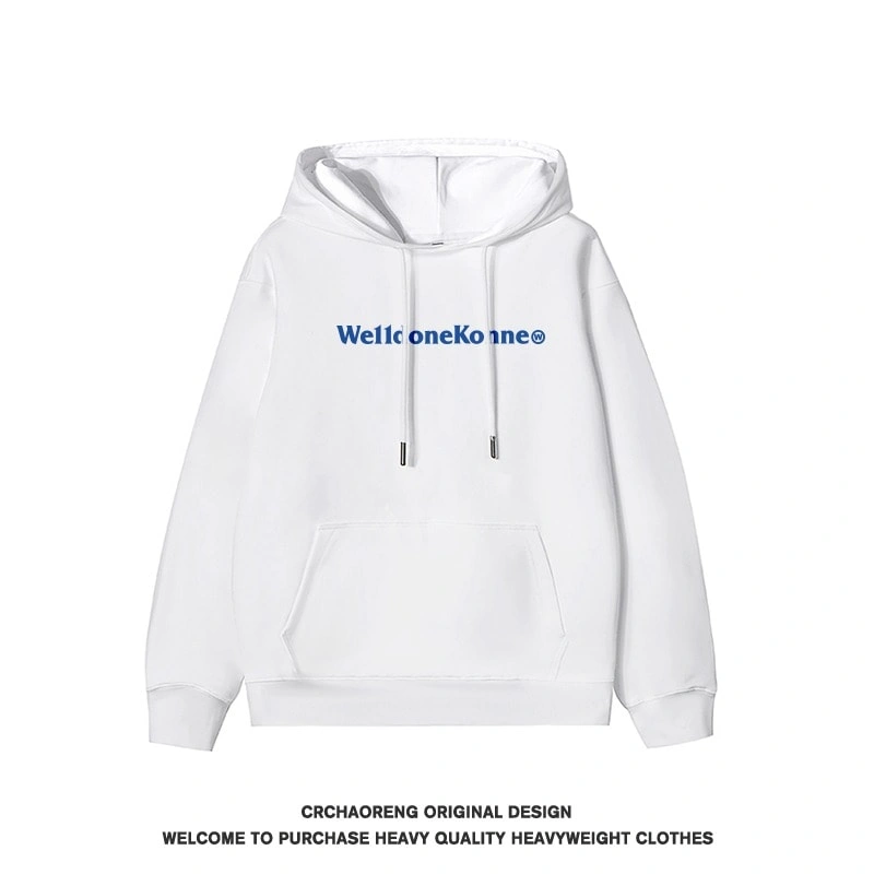 We11done Konne Hoodie Men 2024 Retro Pure Cotton Jacket Trend Style 5