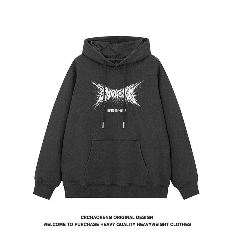 We11done Konne Hoodie Men 2024 Stiff Trend Brand Fleece Jacket Style 2