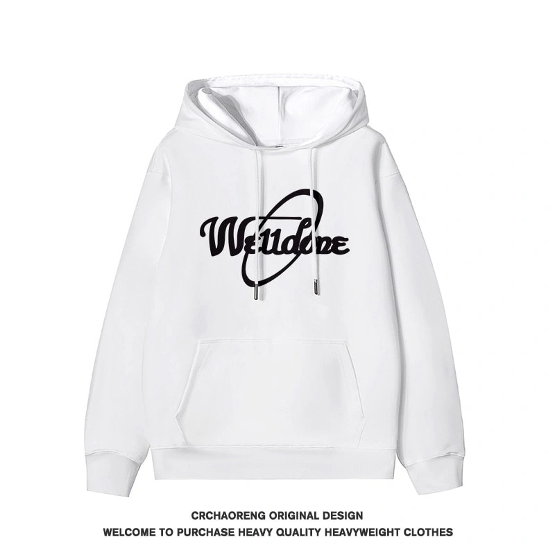 We11done Konne Hoodie Men New High Street Loose Trend No Hood Shirt Style 5