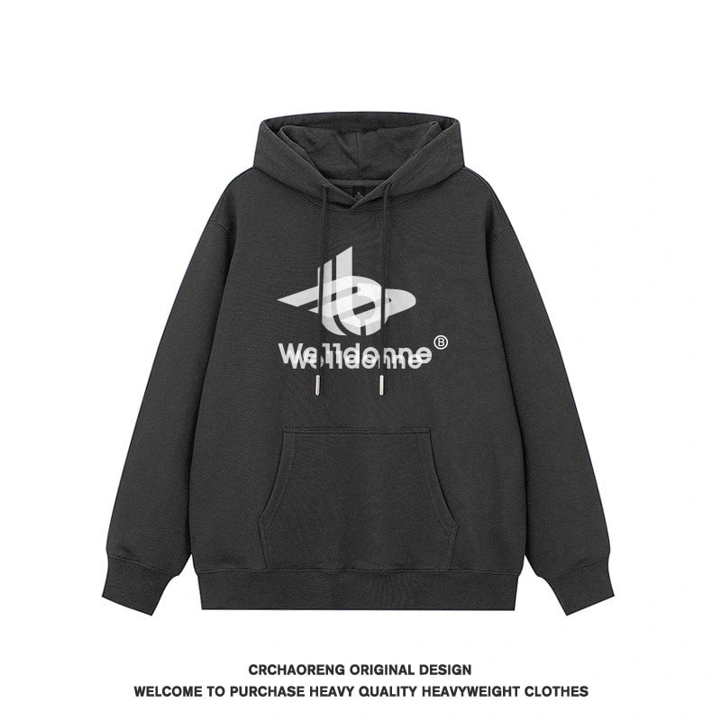 We11done Konne Hoodie Men Pure Cottonweight Fashionable Versatile Trendy Youth Jacket Style 2