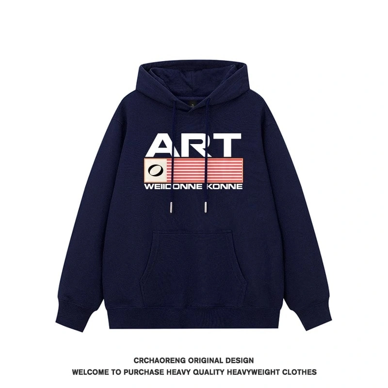 We11done Konne Hoodie Men Trend Brand High Street Men’s Loose Retro Jacket Style 1