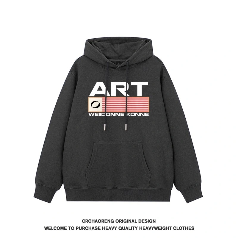 We11done Konne Hoodie Men Trend Brand High Street Men’s Loose Retro Jacket Style 2