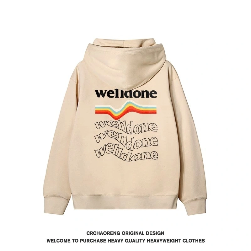 We11done Konne Hoodie Young Men 2024 Retro Fashion Jacket Trend Style 3