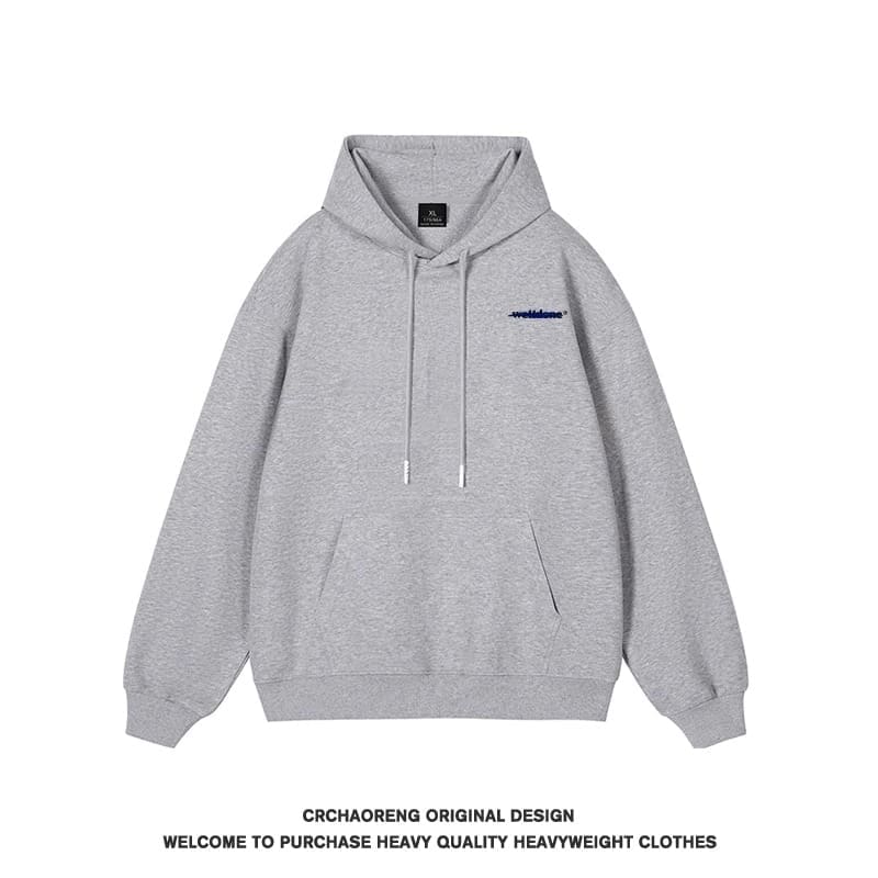 We11done Konne Hoodie Young Men New Fashion Retro High Collar Jacket Trend Style 3