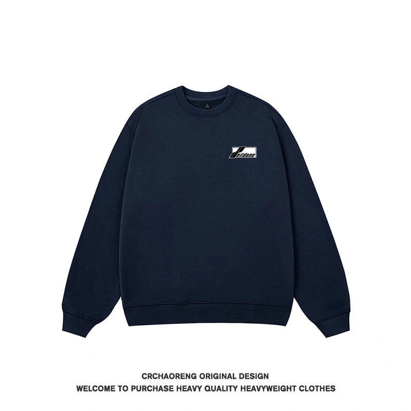 We11done Konne Loose Crew Neck Sweatshirt Men No Hood Pullover Trendy Casual Long Sleeve Shirt Style 1