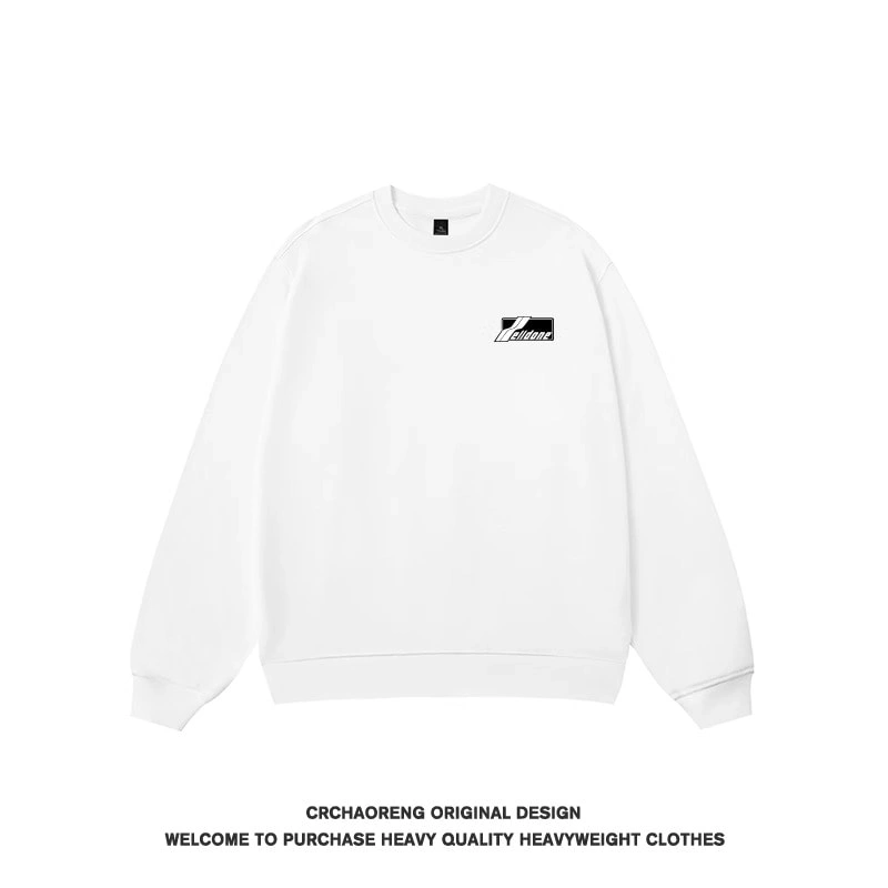 We11done Konne Loose Crew Neck Sweatshirt Men No Hood Pullover Trendy Casual Long Sleeve Shirt Style 5