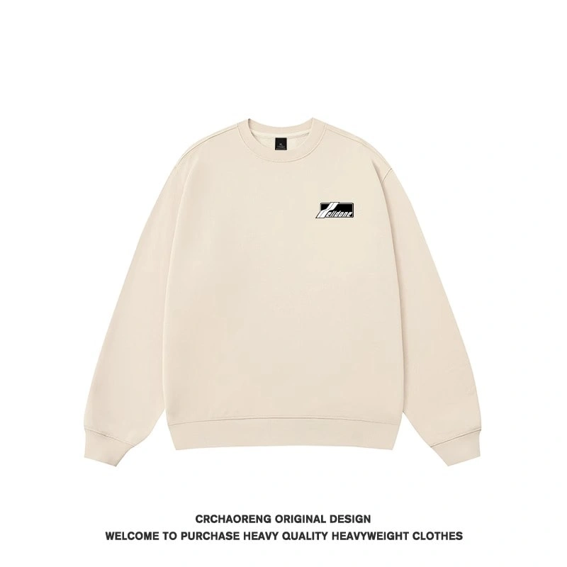 We11done Konne Loose Crew Neck Sweatshirt Men No Hood Pullover Trendy Casual Long Sleeve Shirt Style 6