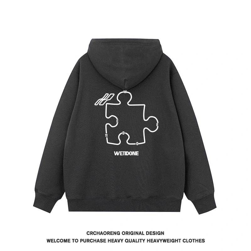 We11done Konne New 2024 Fleece Jacket Stiff Hoodie Men Style 2