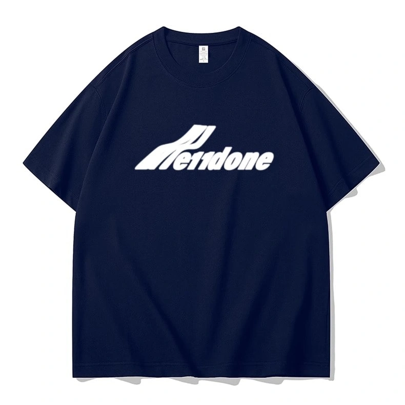 We11done Konne New Crew Neck Fashion Short Sleeve T-Shirt MenCasual Half Sleeve Top Style 2