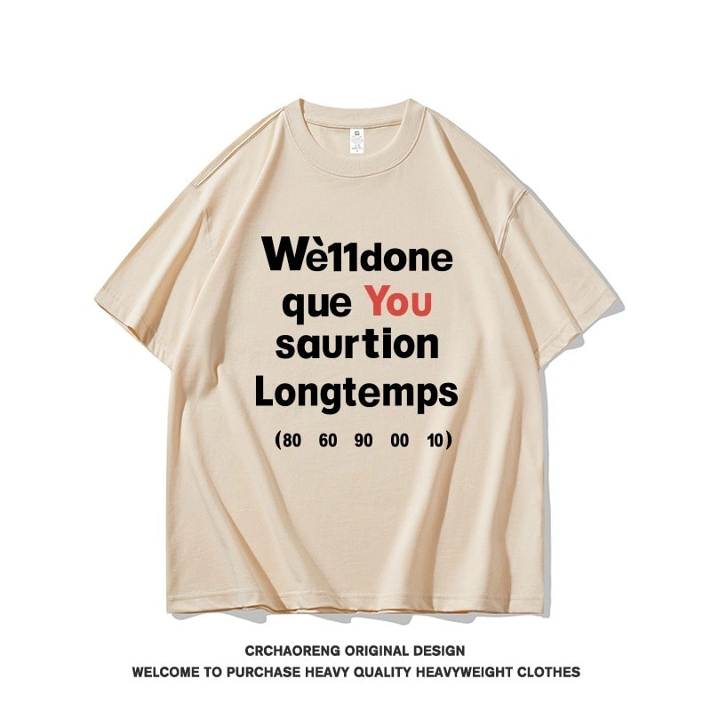 We11done Konne New Crew Neck Pure Cotton Short Sleeve T-Shirt Men Street Casual Top Style 4