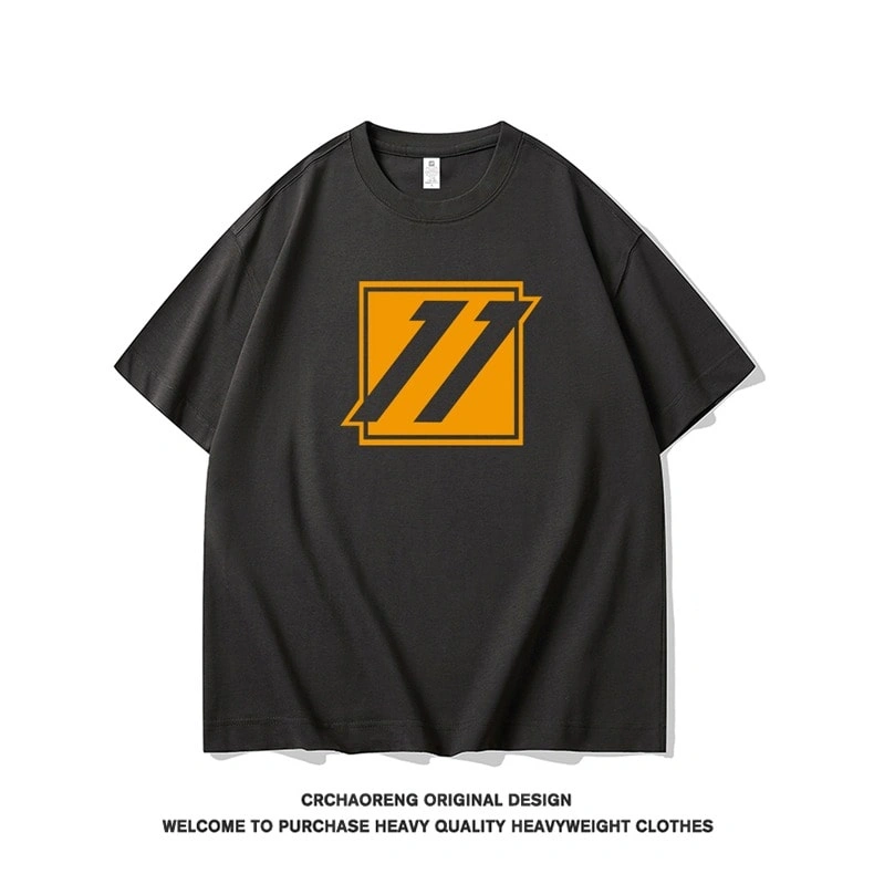 We11done Konne New Crew Neck Short Sleeve T-Shirt Men Simple Versatile Fashion Half Sleeve Top Style 2