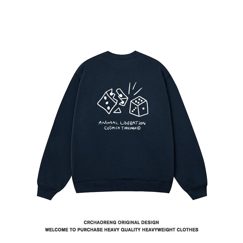 We11done Konne New Fleece Thick Stiff Sweatshirt Men European Trend Brand Crew Neck Shirt Style 1