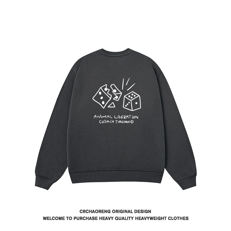 We11done Konne New Fleece Thick Stiff Sweatshirt Men European Trend Brand Crew Neck Shirt Style 2