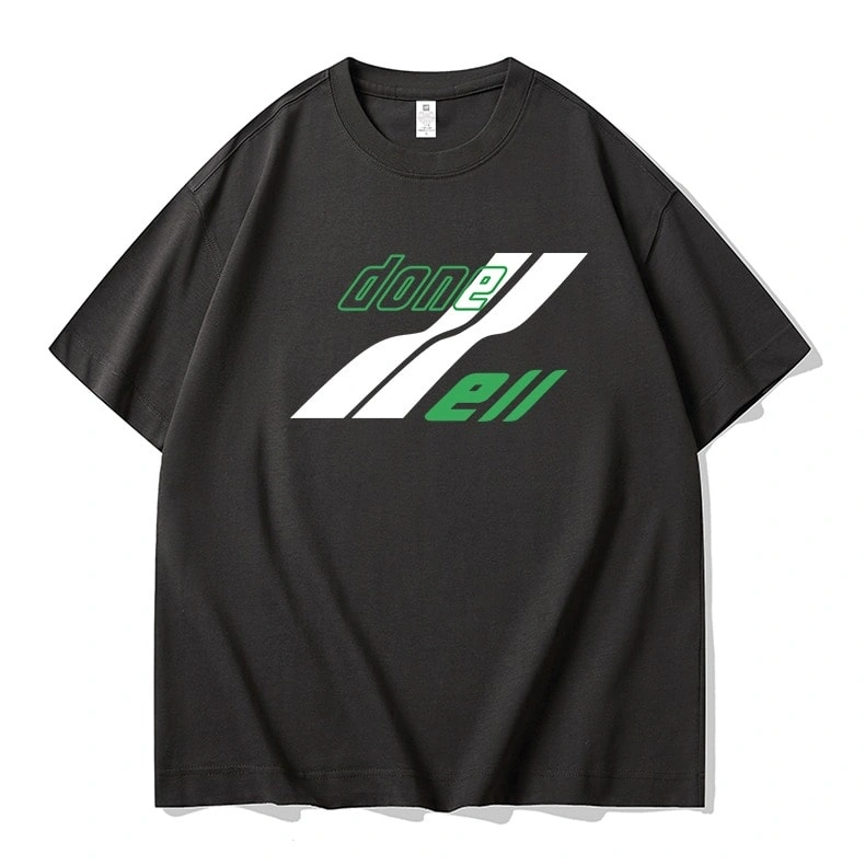 We11done Konne Niche Trend Brand Casual Loose Half Sleeve Top Crew Neck Simple Short Sleeve T-Shirt Men Style 1