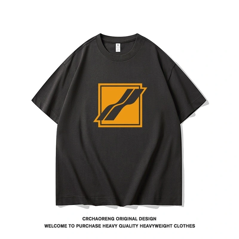 We11done Konne Niche Trend Brand Crew Neck Short Sleeve T-Shirt Men Fashion Versatile Half Sleeve Top Style 1