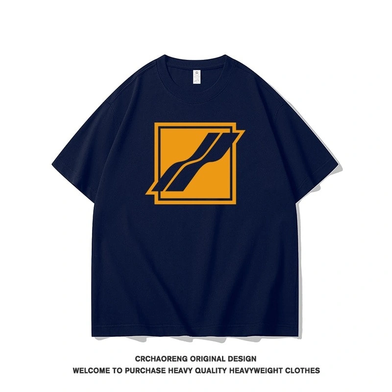 We11done Konne Niche Trend Brand Crew Neck Short Sleeve T-Shirt Men Fashion Versatile Half Sleeve Top Style 2