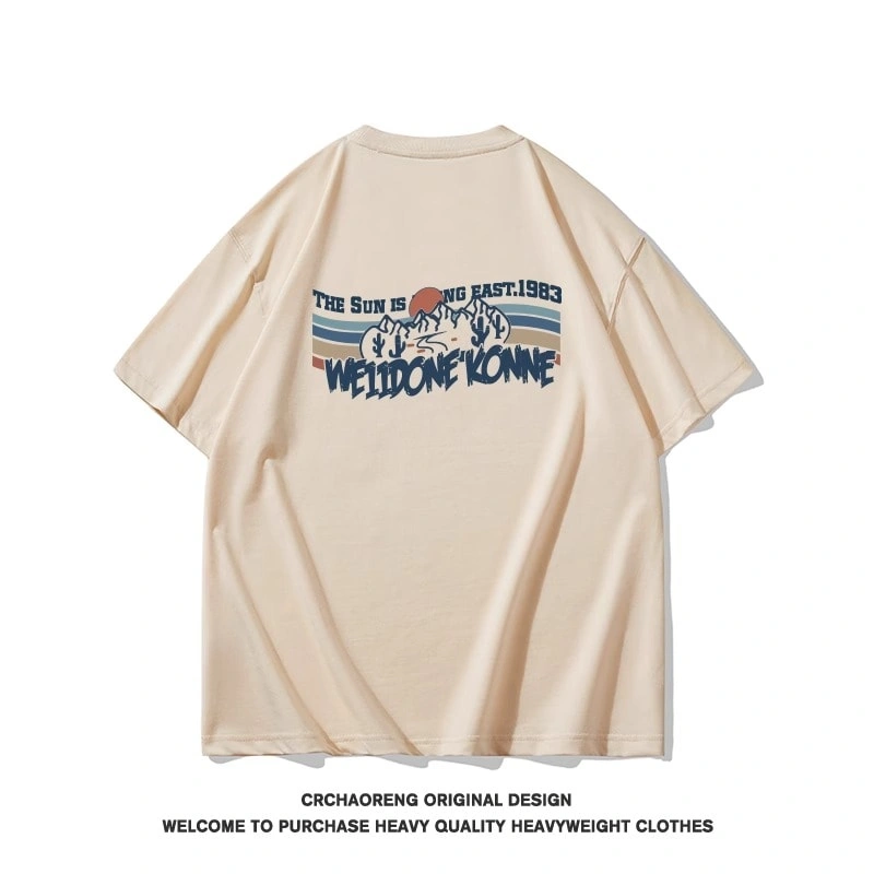 We11done Konne Niche Trend Brand Street Short Sleeve T-Shirt Men Casual Loose Versatile Top Style 4