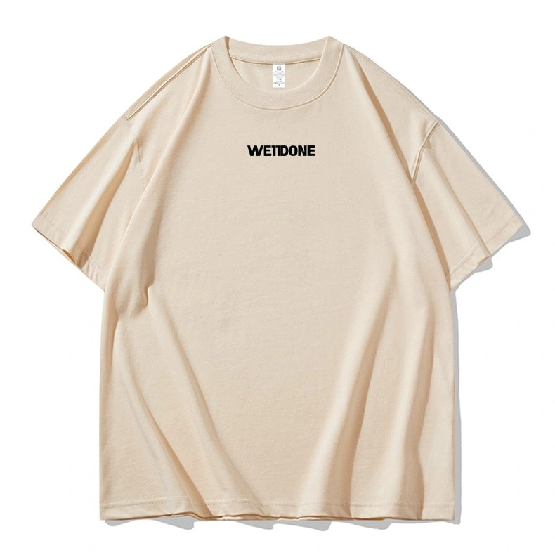 We11done Konne Niche Trend Brand Street Short Sleeve T-Shirt Men New Fashion Versatile Top Style 3