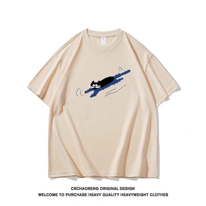 We11done Konne Pure Cotton Crew Neck Short Sleeve T-Shirt Men New Casual Loose Half Sleeve Top Style 4