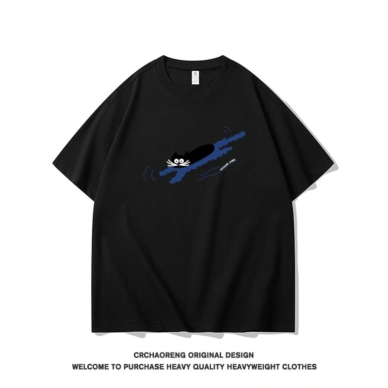 We11done Konne Pure Cotton Crew Neck Short Sleeve T-Shirt Men New Casual Loose Half Sleeve Top