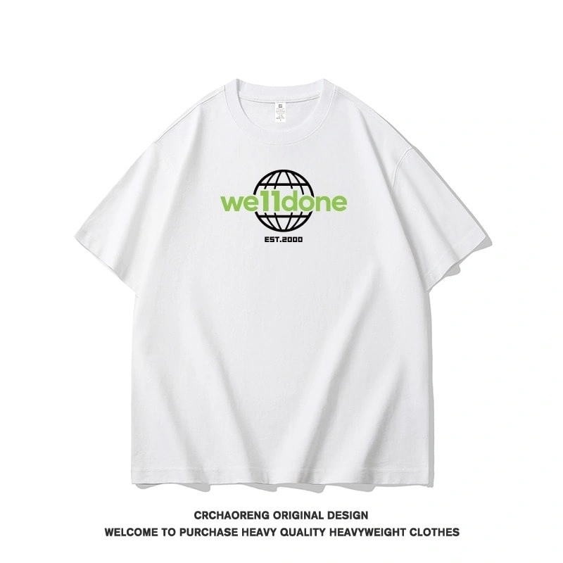 We11done Konne Pure Cotton Crew Neck T-Shirt Men Trend Brand Casual Loose Top Short Sleeve Style 3
