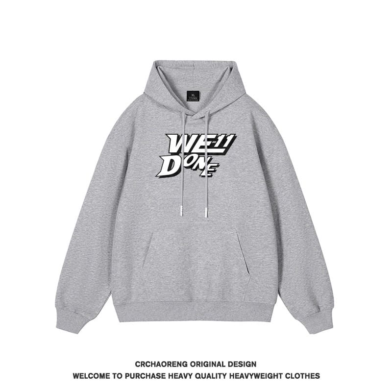 We11done Konne Pure Cottonweight Hoodie Men Fleece New Retro High end Jacket Style 3