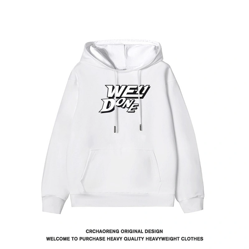 We11done Konne Pure Cottonweight Hoodie Men Fleece New Retro High end Jacket Style 4