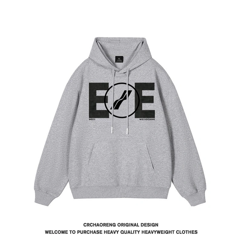 We11done Konne Retro Hoodie Menweight Trend Brand High end Loose Casual Jacket Style 3