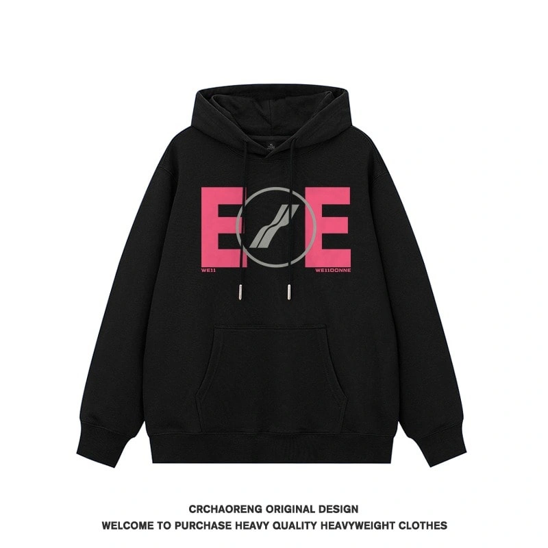 We11done Konne Retro Hoodie Menweight Trend Brand High end Loose Casual Jacket