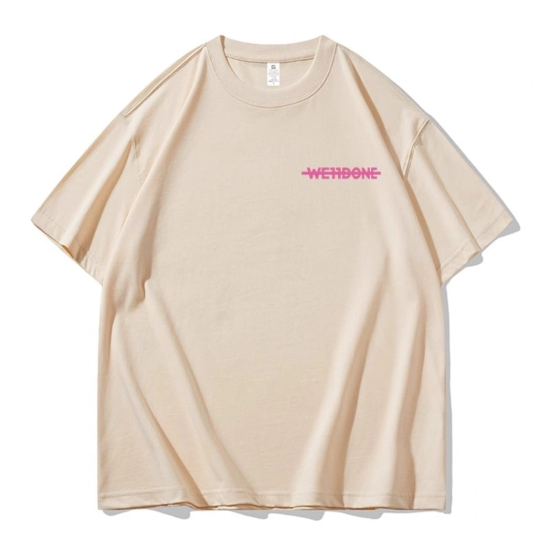 We11done Konne Short Sleeve T-Shirt Men Men’s Loose Half Sleeve Pure Cotton Trend Crew Neck Tee Top Style 3