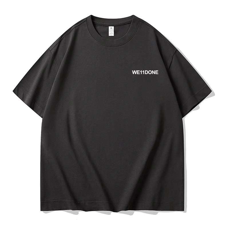 We11done Konne Short Sleeve T-Shirt Men New Loose Large Size Half Sleeve Pure Cotton Trend Brand Top Style 2