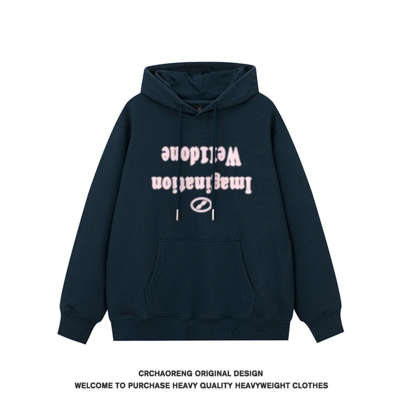 We11done Konne Trend Brand Hoodie Men Pure Cottonweight High Street Loose Youth Jacket Style 1