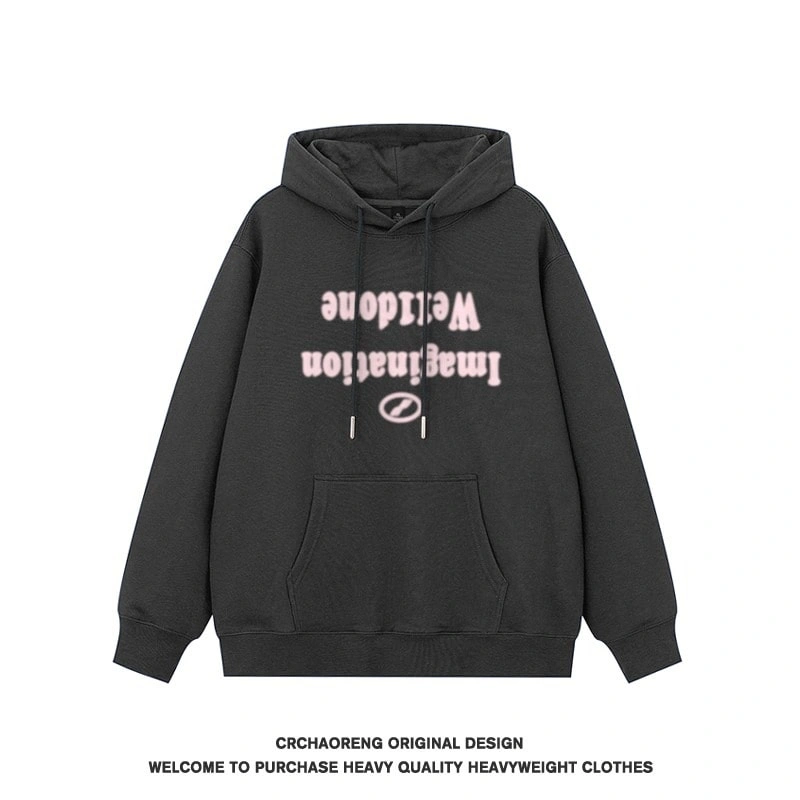 We11done Konne Trend Brand Hoodie Men Pure Cottonweight High Street Loose Youth Jacket Style 2