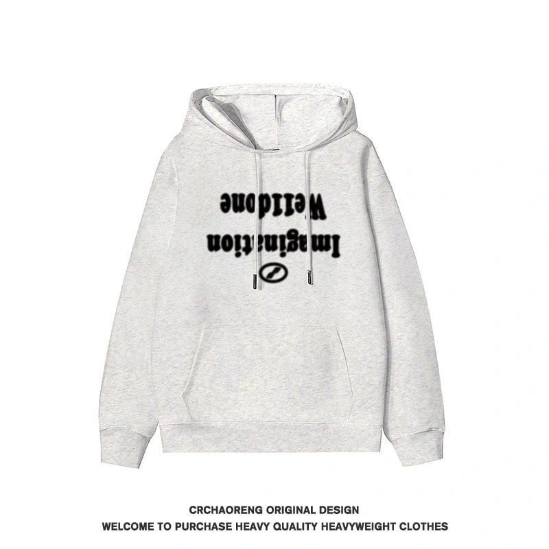 We11done Konne Trend Brand Hoodie Men Pure Cottonweight High Street Loose Youth Jacket Style 4