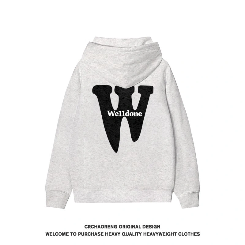 We11done Konne Trendy Casual Hoodie Men Loose Fit Long Sleeve Jacket Style 4