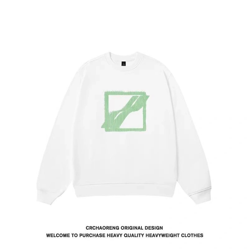 We11done Konne Unique Trend Brand Fleece No Hood Pullover Shirt Stiff Crew Neck Sweatshirt Men Style 5