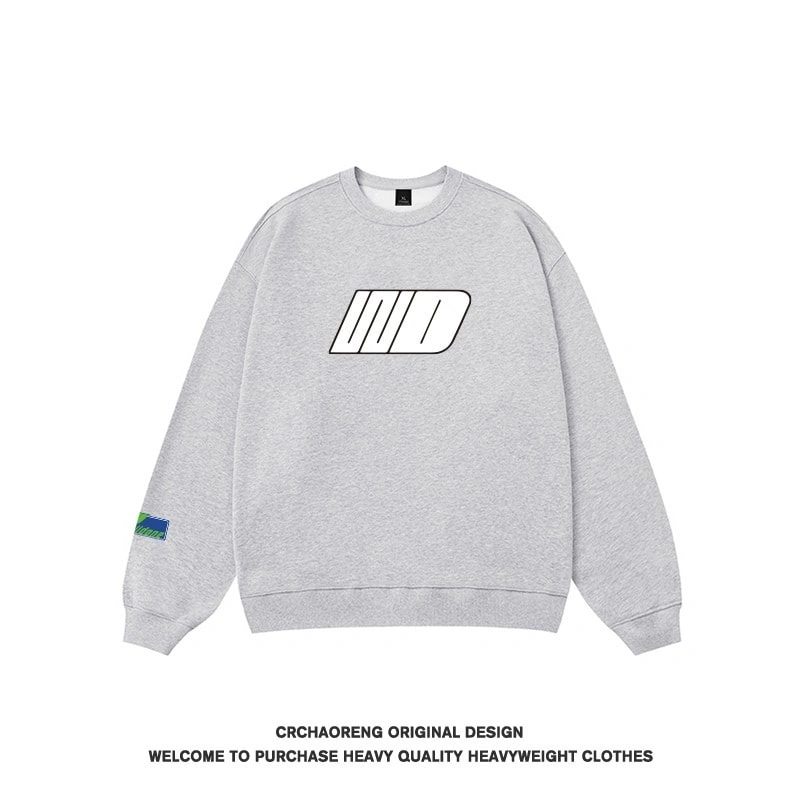 We11done Konne Versatile Crew Neck Sweatshirt Men High Street Loose No Hood Trend Brand Top Style 3