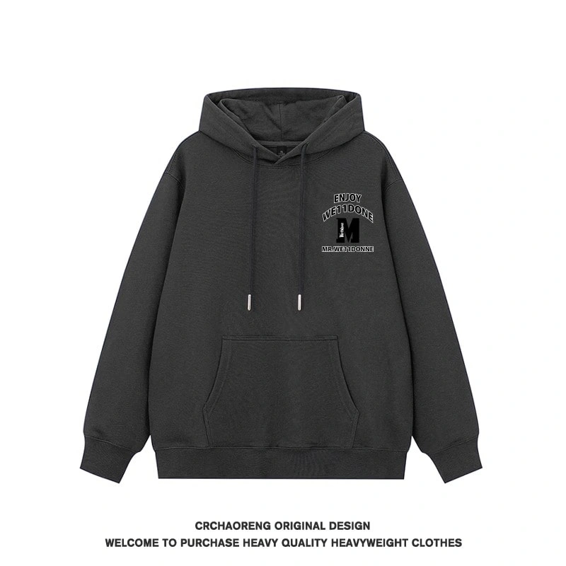 We11done Konneweight Crew Neck Sweatshirt Men Loose Casual Versatile Pullover Long Sleeve Top Style 2