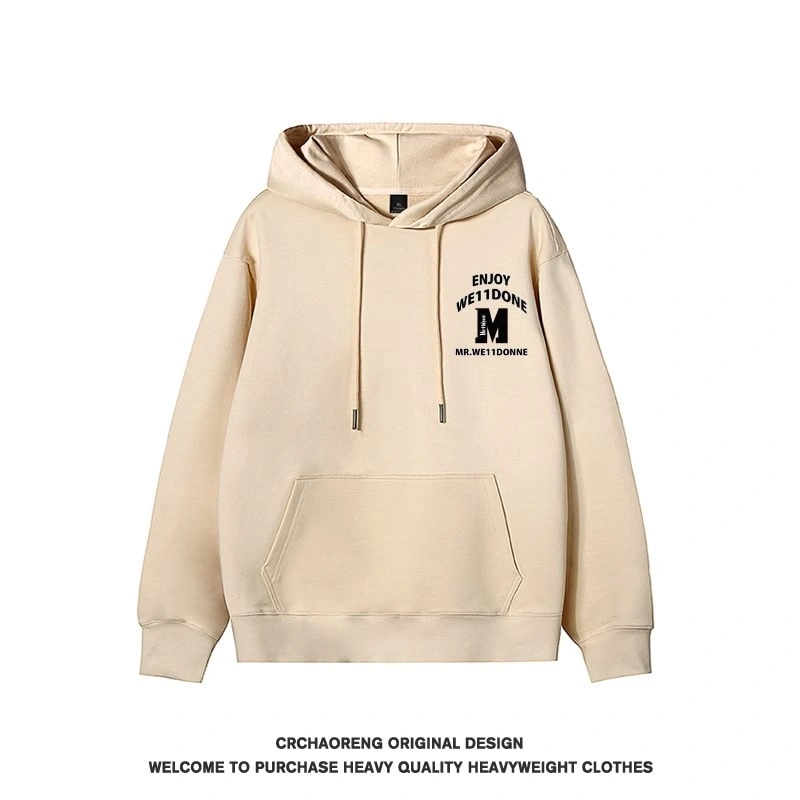 We11done Konneweight Crew Neck Sweatshirt Men Loose Casual Versatile Pullover Long Sleeve Top Style 6