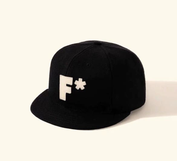 Golf Wang F Suede Flat-Brim Cap